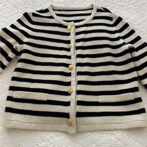 Goelia Striped Lady Cardigan